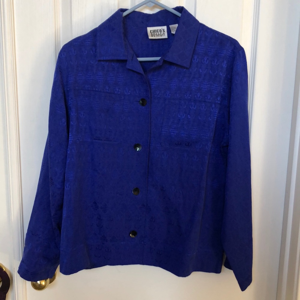 Silk and linen top